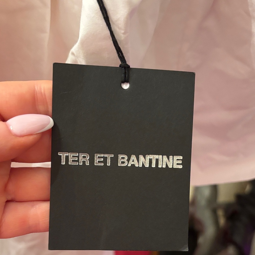 White Off-Shoulder Ruffle Blouse - Picture 7 of 7